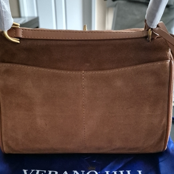 Tan Suede Women's Bag - Picture 4 of 7